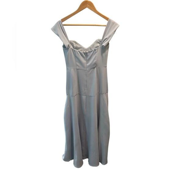 Hello Molly Dear Emilia Blushing Cinderella Maxi Dress Blue NWT Size Medium - Picture 4 of 11